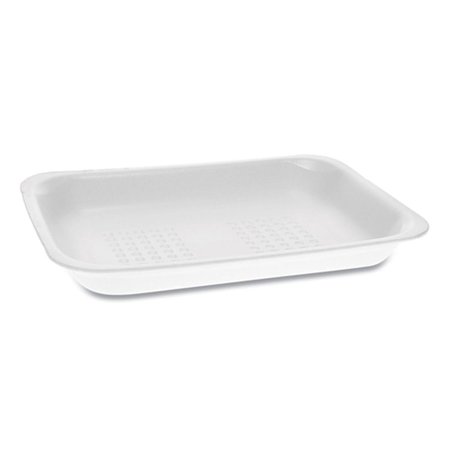 KITCHENCRUSADER No.2 White Foam Meat Tray - 1.21 x 8.38 x 5.88 in. KI2659880